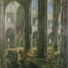 Karl Blechen, Église gothique en ruine